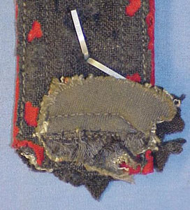 Luftwaffe Feldwebel of Flak Troops Shoulder Board & Collar Tab