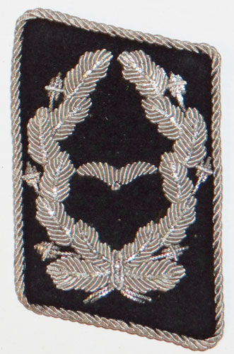 Luftwaffe Major Collar Tab for Reich Air Ministry & Construction Units