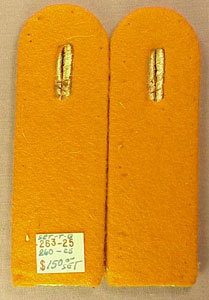 Luftwaffe Leutnant of Signal Troops Shoulder Boards & Collar Tabs Set