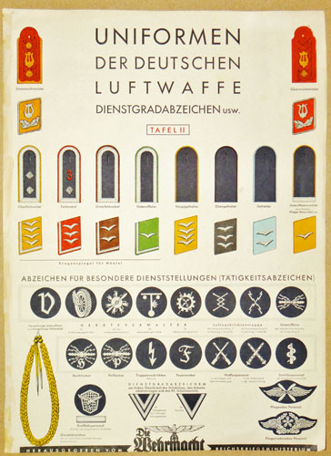 Luftwaffe Colored Insignia Print's