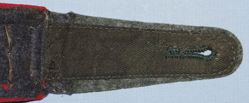Luftwaffe 7th Flak Regt. Feldwebel Shoulder Board