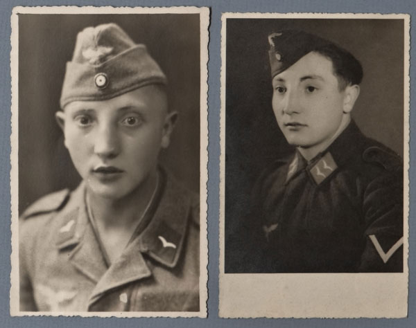 Two Luftwaffe Photos of Flak Troops Member