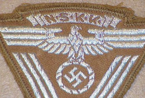 NSKK "Old Fighters" Chevron with Sleeve Eagle