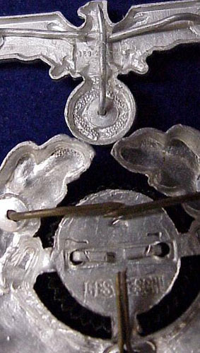 NS-Reichskriegerbund Visor Hat Insignia Set