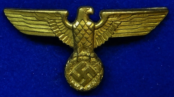 Gold 1939/45 Political Leader Visor Hat Eagle