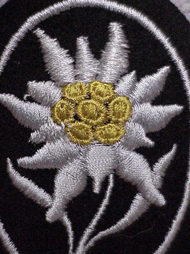 WSS Mountain Troops Sleeve Edelweiss