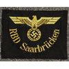 SS-Auxiliary Security Police Cloth Cap Insignia