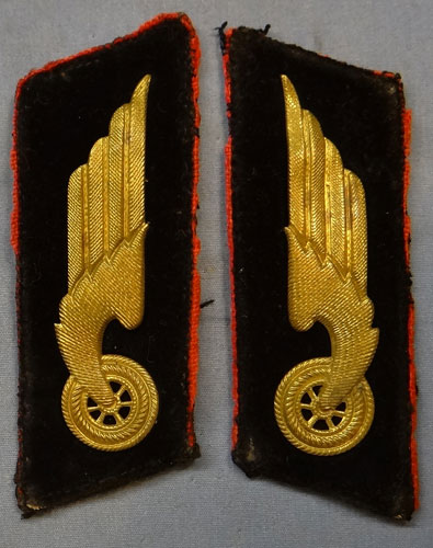 Reichsbahn 1st Pattern Collar Tabs