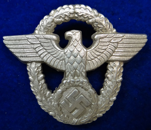 Police NCO/EM Visor Hat Eagle