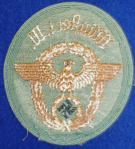 Police NCO & EM Gendarmerie Sleeve Eagle