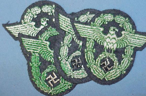 Luftschutzpolizei NCO & EM Sleeve Eagles