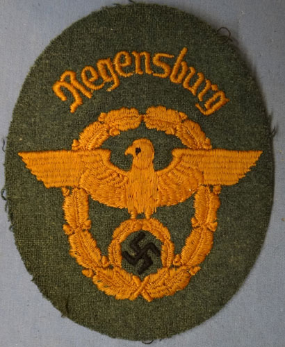 Police "Regensburg" Gendarmerie Sleeve Eagle