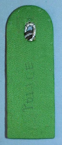 Police Schutzpolizei Meister Shoulder Board and Collar Tab Set