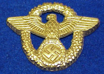 Water Police & Traffic Police NCO & EM Visor Hat Insignia