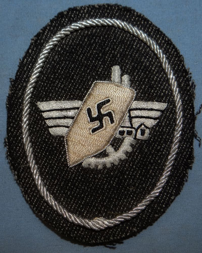 Factory Police Sleeve Insignia