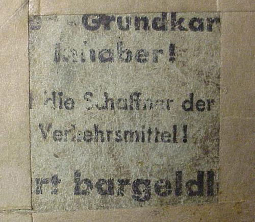 Hitler Youth "ID" Card