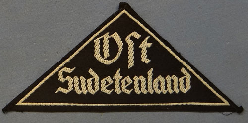 BDM / HJ "Ost Sudetenland" District Triangle