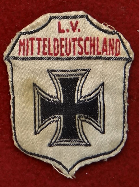 Stahlhelm "L.V. Mitteldeutschland" District Arm Badge