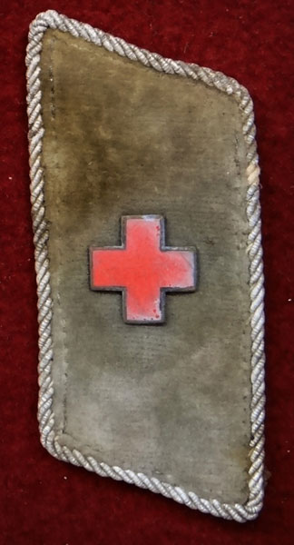 German Red Cross Collar Tab