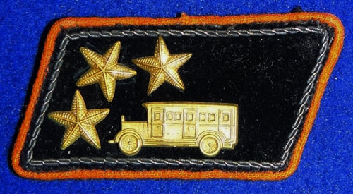 Transportation Reichspost Officials Collar Tab