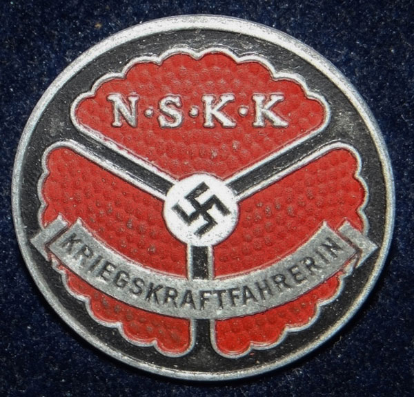 NSKK Wartime Female Driver's Badge