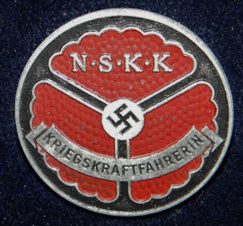 NSKK Wartime Female Driver's Badge