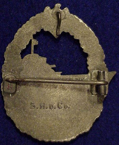 Kriegsmarine Destroyers Badge