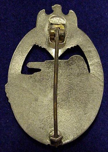 Silver Panzer Assault Badge