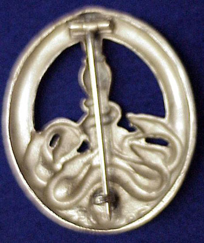 Silver Anti-Partisan Badge