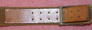 Army Tropical NCO & EM Web Belt and Buckle