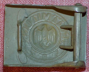 Army Tropical NCO & EM Web Belt and Buckle