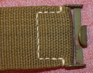 Army Tropical NCO & EM Web Belt and Buckle