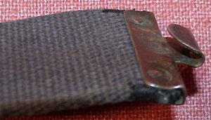 Luftwaffe Blue Web Tropical Belt and Buckle