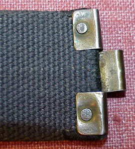 Luftwaffe Blue Web Tropical Belt and Buckle