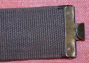 Luftwaffe Blue Web Tropical Belt and Buckle