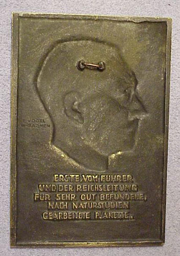 "The Fuhrer Plaque"