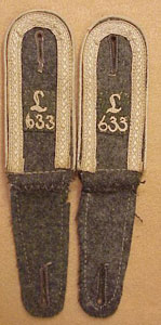 Army Infantry Underoffizier Shoulder Boards