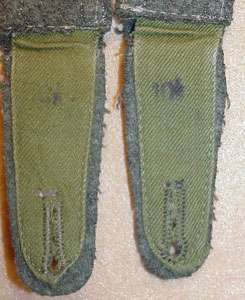 Army Infantry Underoffizier Shoulder Boards