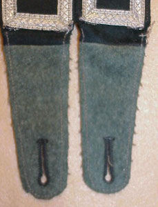 Army Unterfeldwebel Recruiting Office Wehrkreis XI Shoulder Boards
