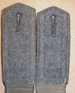 Army Unterfeldwebel Recruiting Office Wehrkreis XI Shoulder Boards