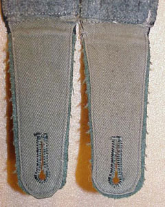Army Unterfeldwebel Recruiting Office Wehrkreis XI Shoulder Boards