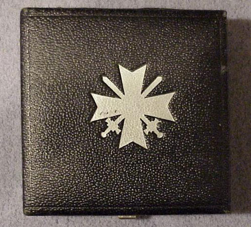 Cased War Merit Cross 1st Class with Swords
