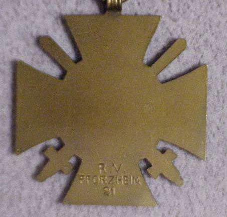 Cross of Honor 1914-1918 with Swords