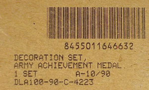 Cased Army "Achievement Medal"