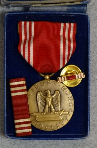Numbered Early WW II Army "Good Conduct" Medal