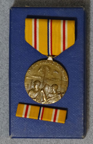 Boxed WW II "Asiatic-Pacific" Campaign Medal