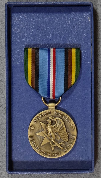 Vietnam Period Boxed "Armed Forces Expeditionary" Medal