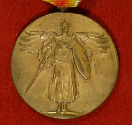 <empty>WW I "Victory" Medal with FRANCE Bar