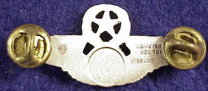 Vietnam Period "Sterling" U.S. Air Force "Chief Aircrew Member" Wing