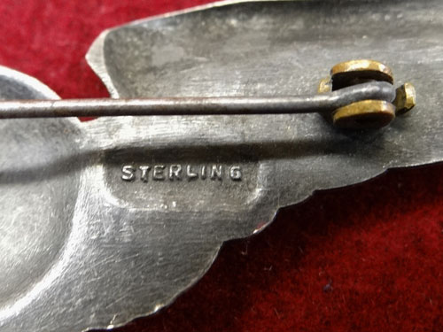 Vietnam Period "Sterling" U.S. Air Force "Navigator (Aircraft Observer)" Wing